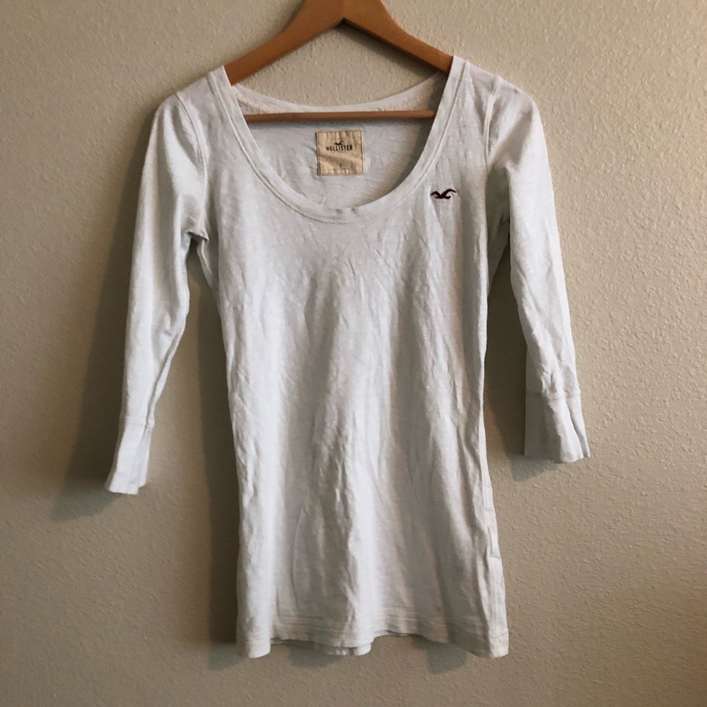 Hollister 3/4 sleeve shirt